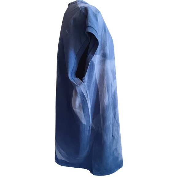 XXL Vintage Jerzees Sleeveless T-shirt Random Fde distress Holes 90s USA - Picture 3 of 6